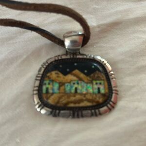 Southwestern pendent, I’ve had it for 10 or more since purchased it .